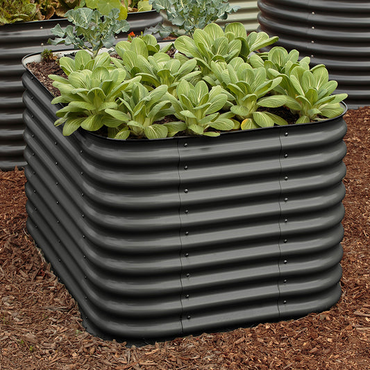 Tall 6-in-1 Metal Raised Garden Bed