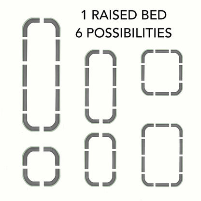 Original 6-in-1 Metal Raised Garden Bed
